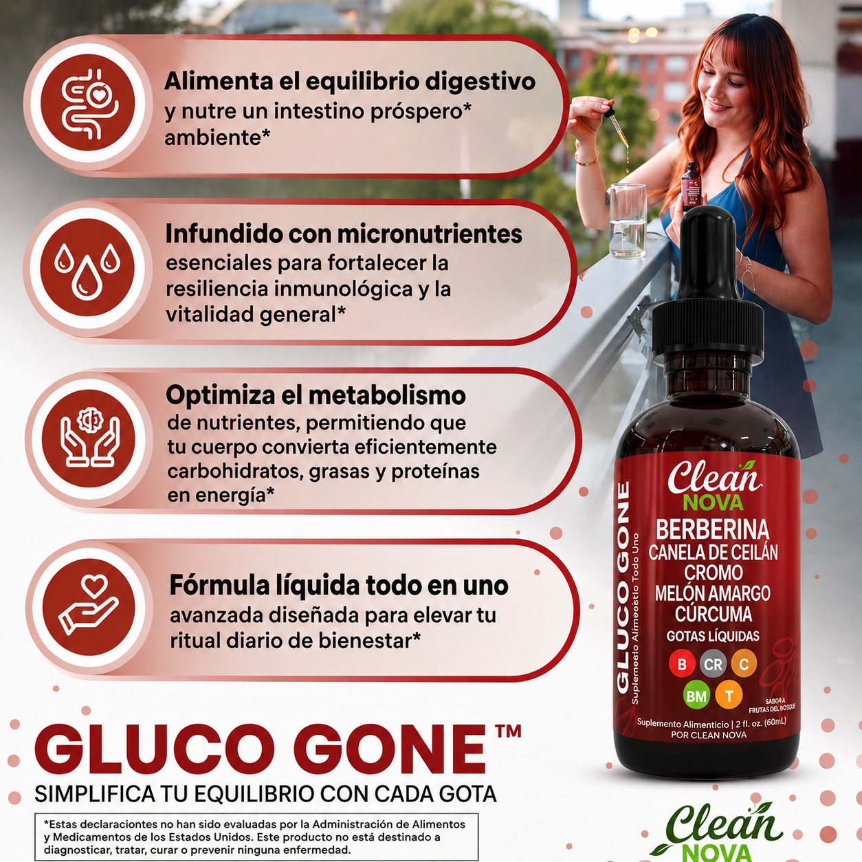 Gluco Gone - Clean Nova Labs